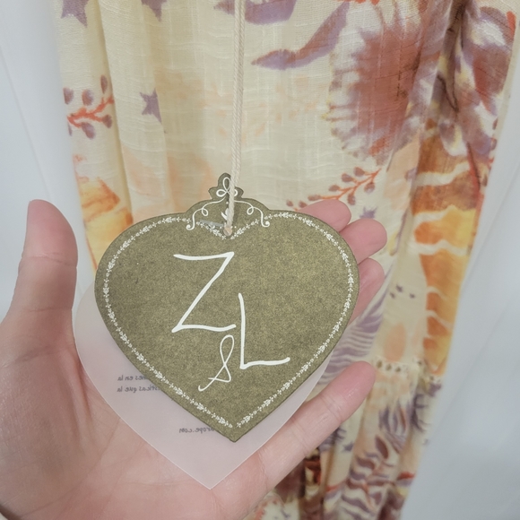 Natural Toned Crochet Trim Dress - Picture 7 of 7